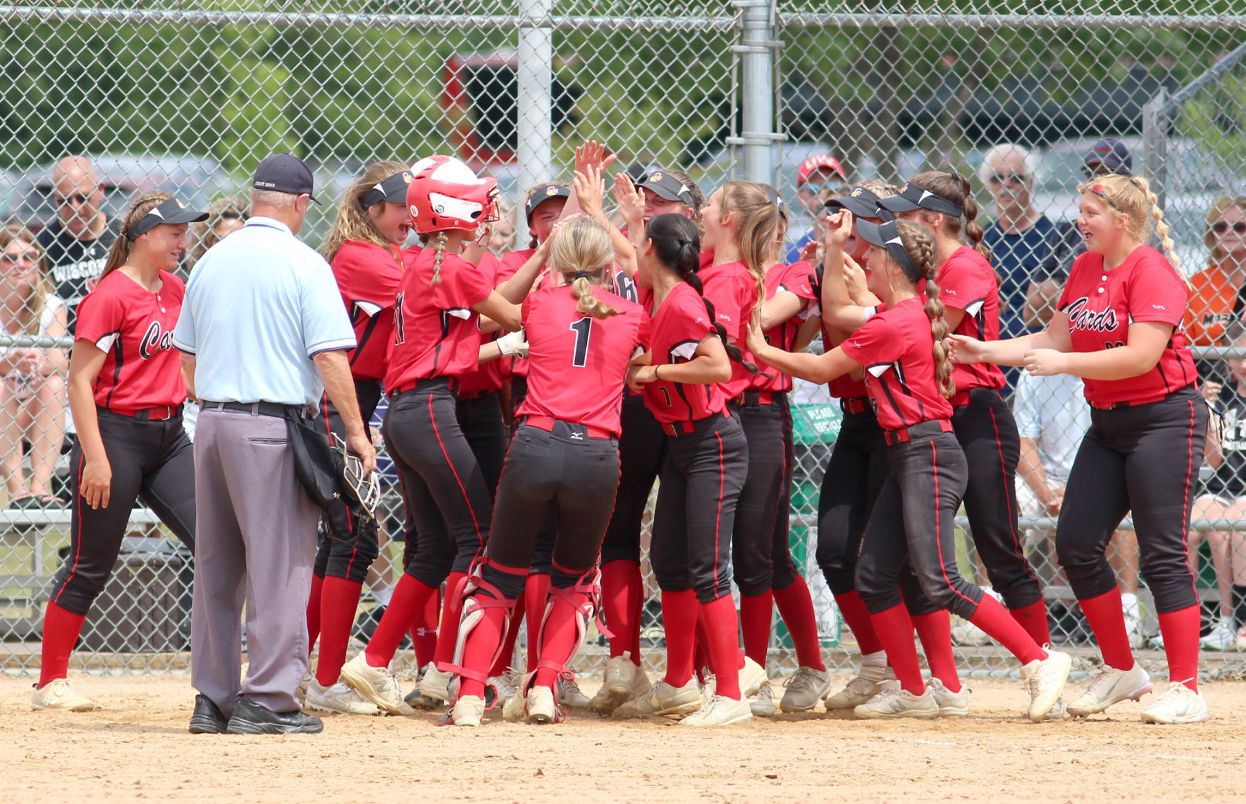 Marshfield at Chi-Hi softball 6-23-21